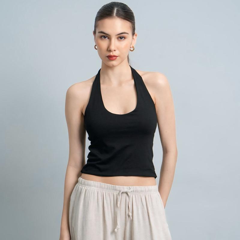 Joyce by AIJO - Kay Halter Neck Tank