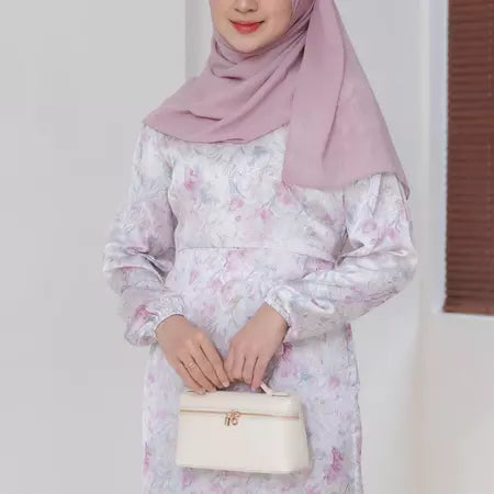 AIJO | Jasmine Dress Silk - Long Dress Casual Wanita Silk Terusan